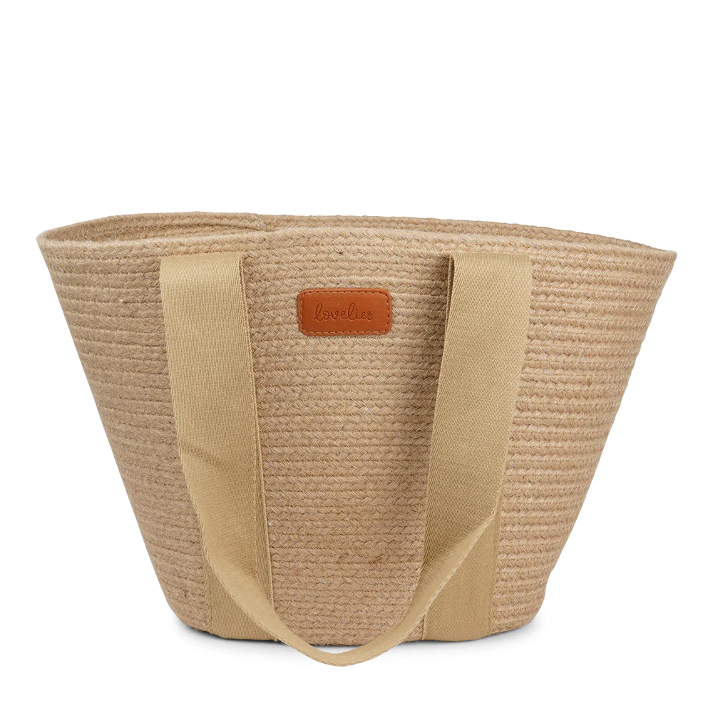 Peppino Jute taske - Croissant/Jute - Image 3