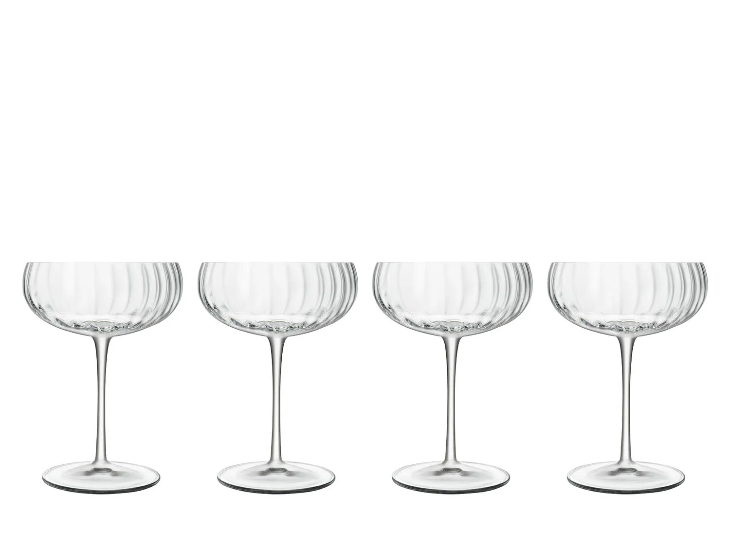 Optica champagneskål 4 stk. - 30 cl.