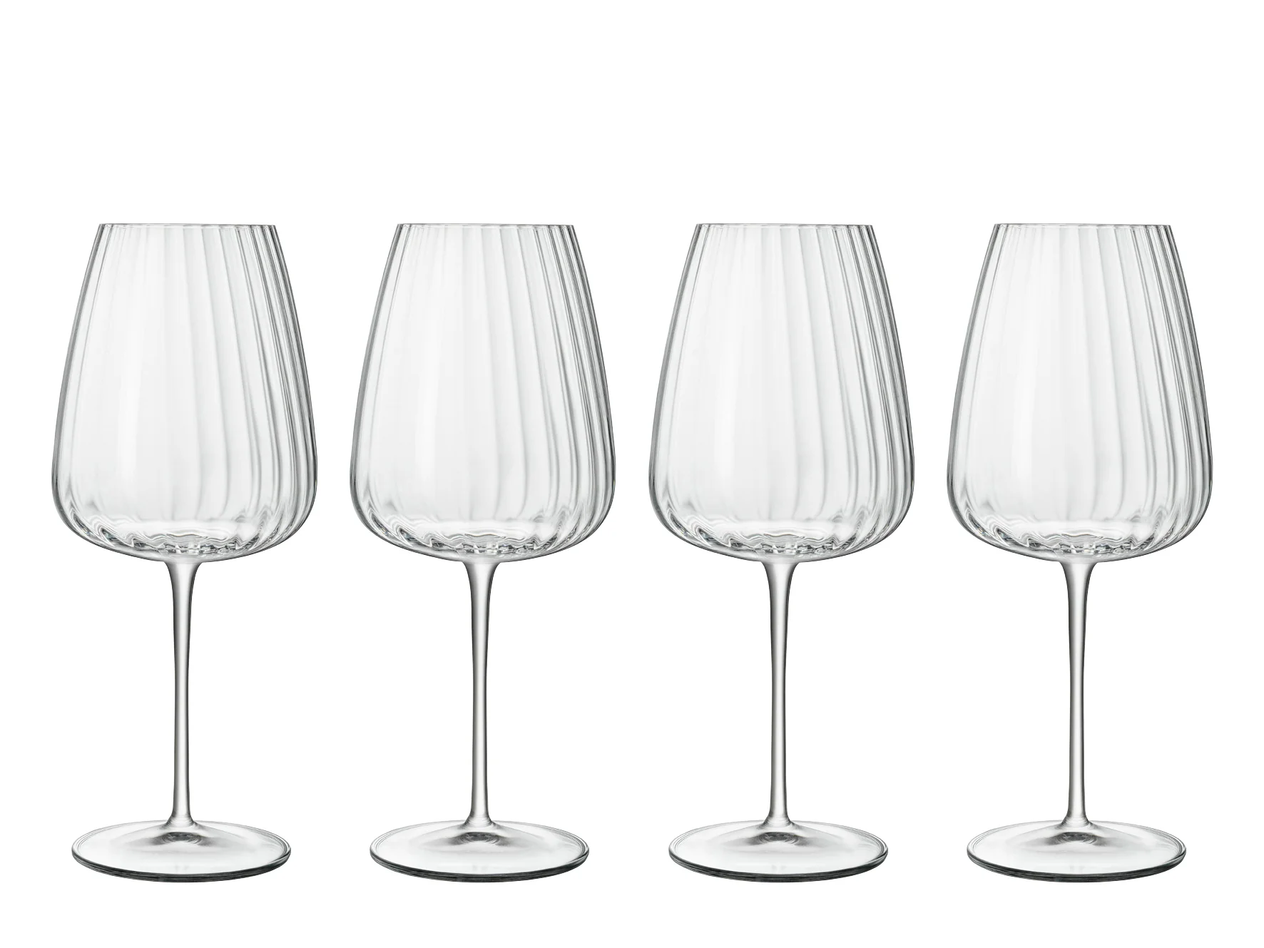 Optica rødvinsglas bordeaux, 4 stk. - 70 cl.