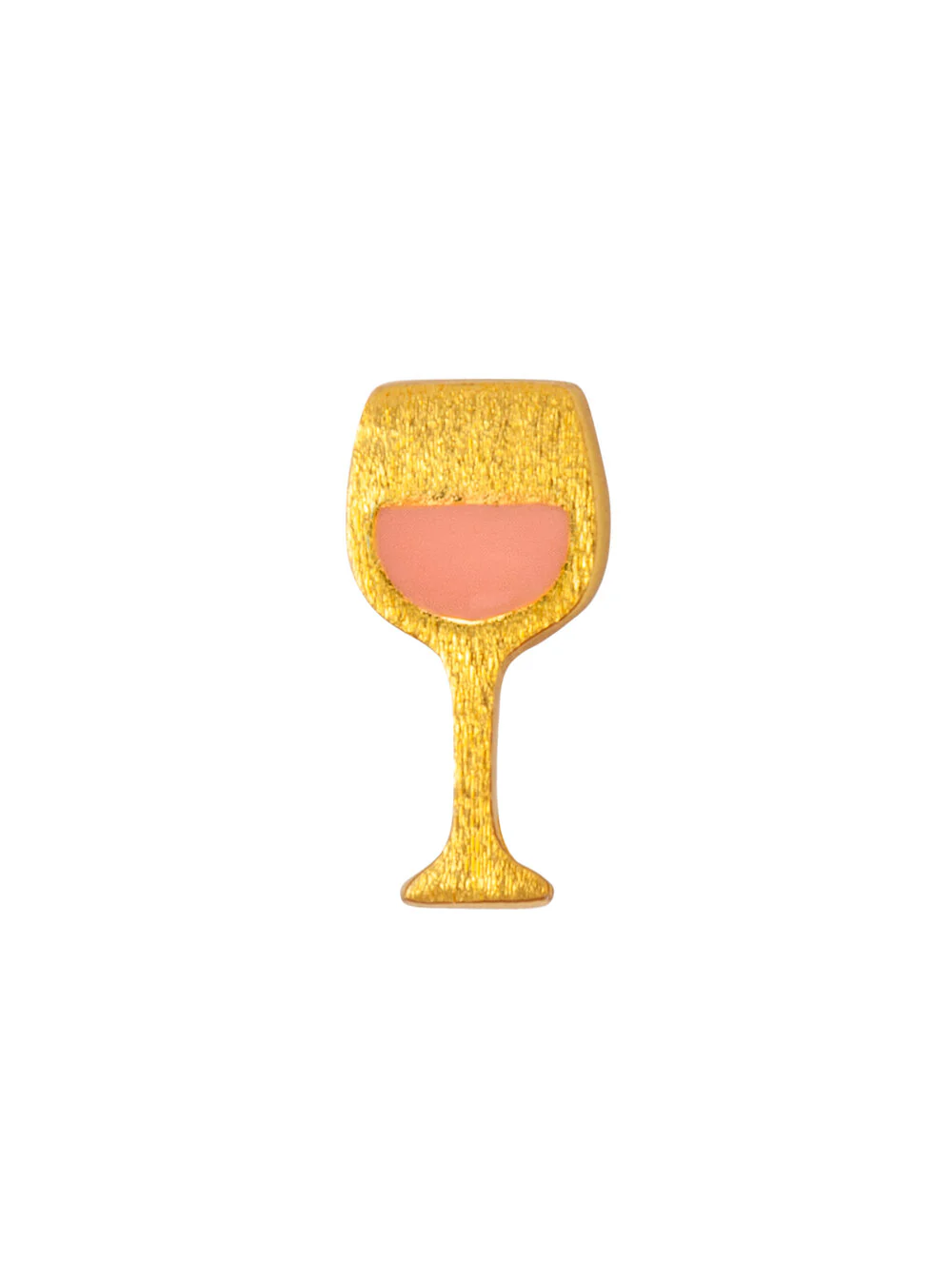 Friday Rosé ørestik, forgyldt - 1 stk. - Image 3
