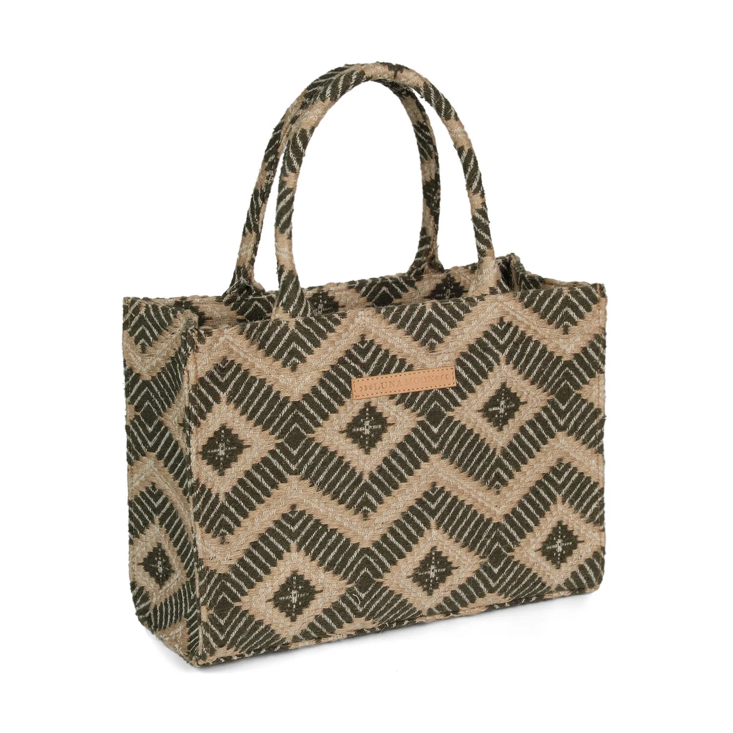 La Rambla shopper, mellem - Olive - Image 3