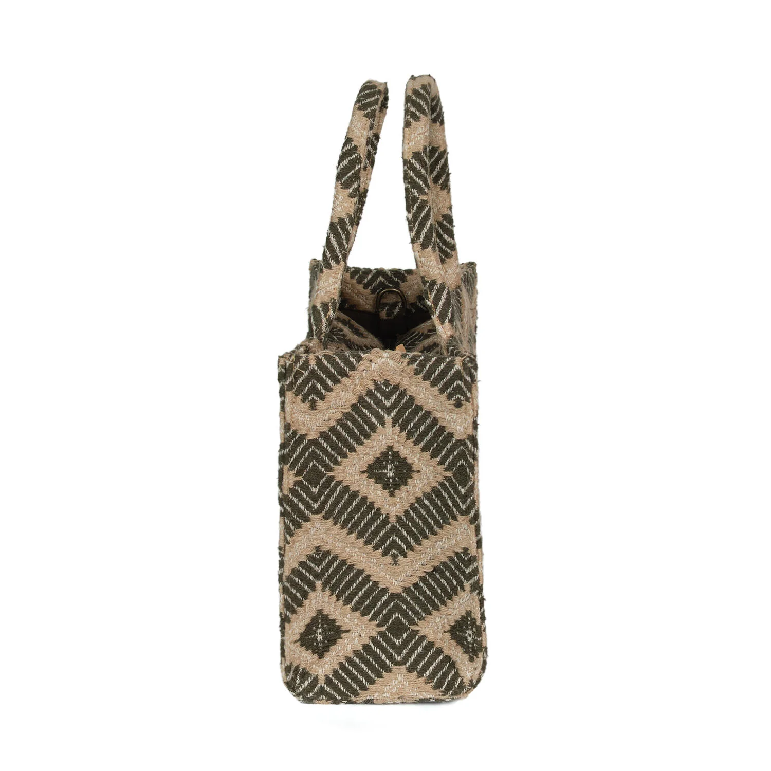 La Rambla shopper, mellem - Olive - Image 4