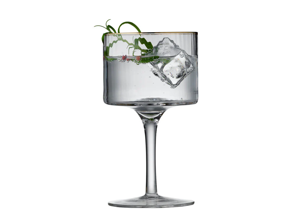 Palermo Gin&Tonic glas, guldfarvet, 32cl - 4 stk. - Image 2