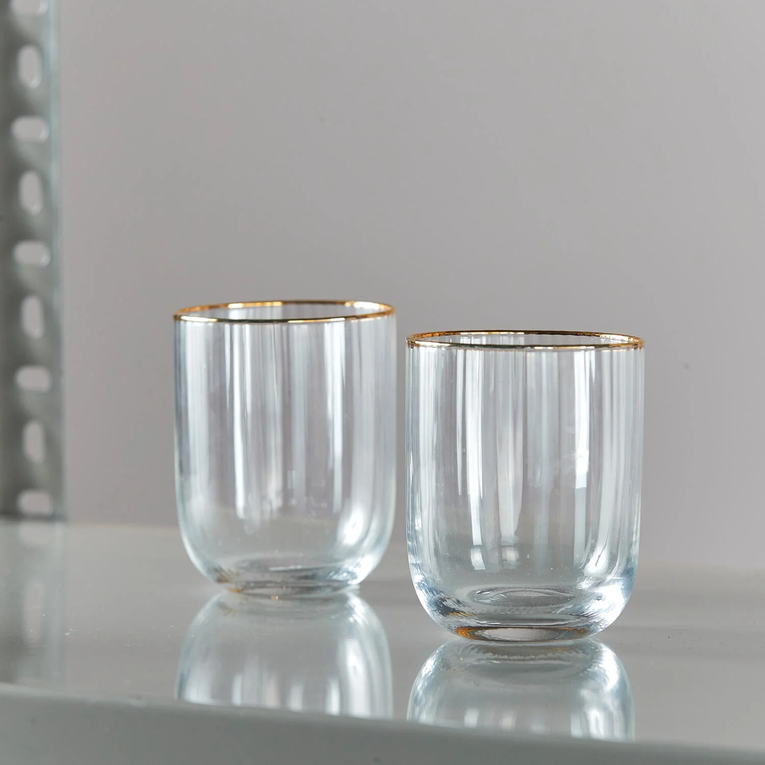 Tumbler Palermo drikkeglas guldfarvet, 35cl - 4stk. - Image 3