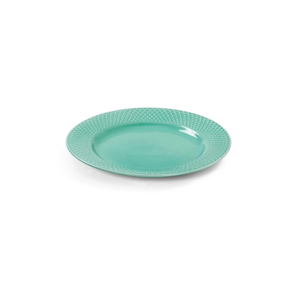 Rhombe Color frokosttallerken, Aqua - Ø21 cm - Image 2