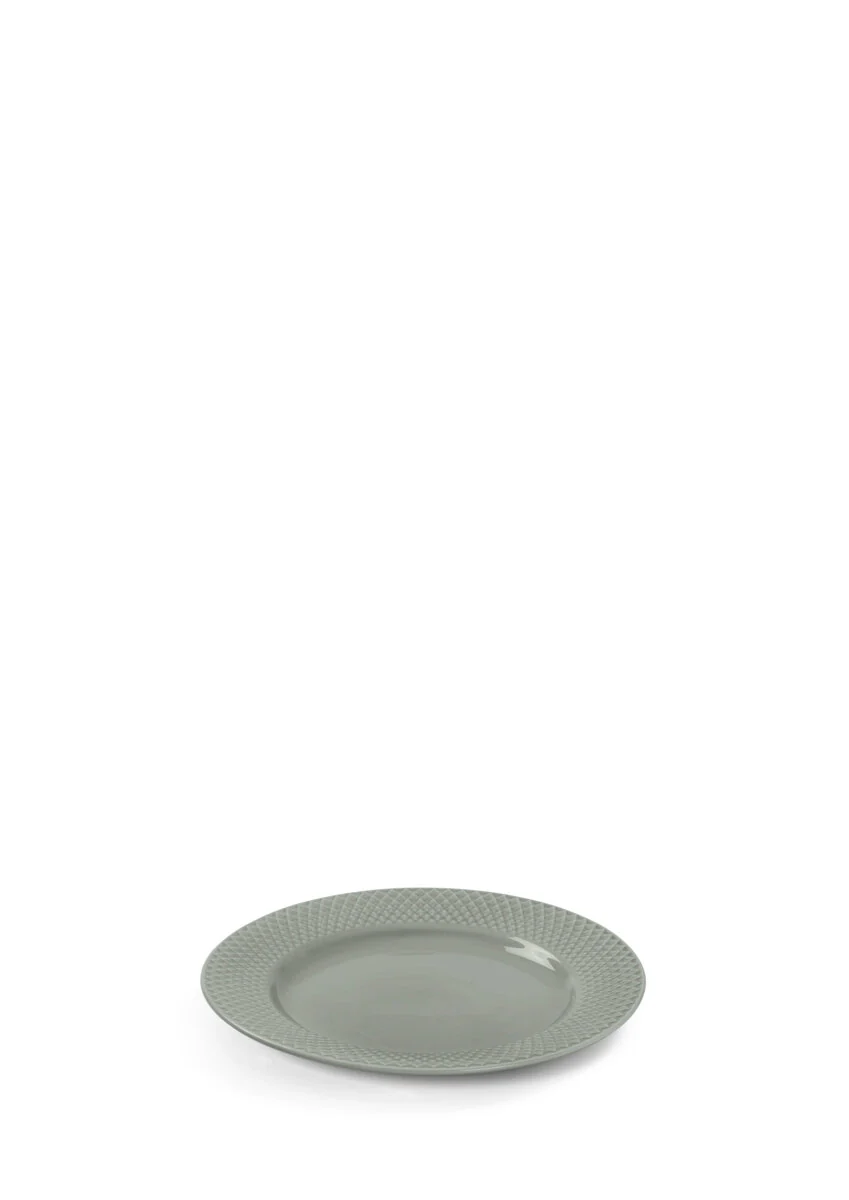 Rhombe Earth Frokosttallerken, moss - Ø21 cm. - Image 4