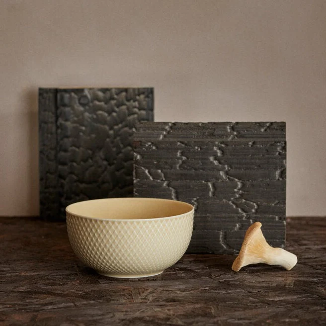 Rhombe Earth Skål, marble - Ø13 cm. - Image 2