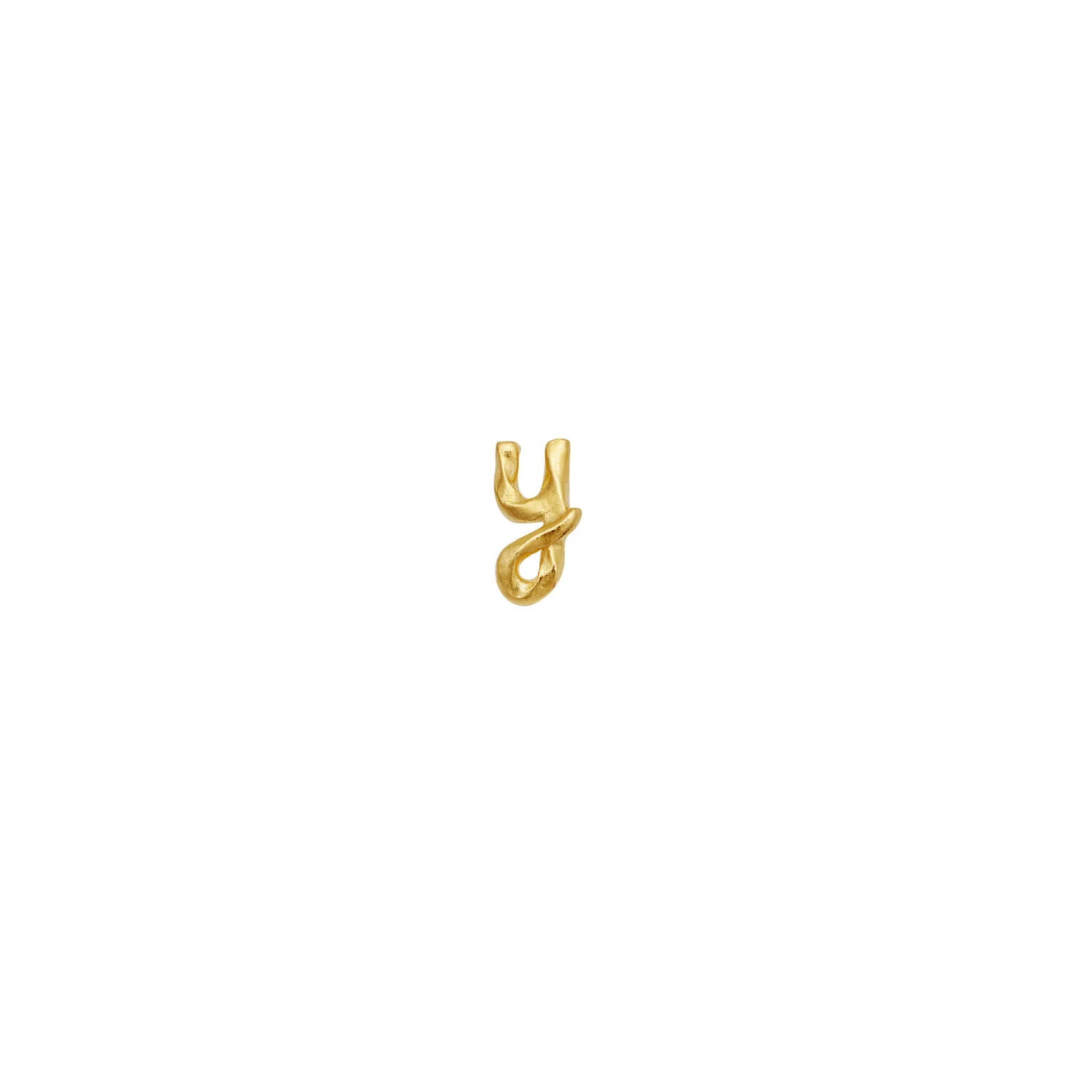 Alfabet ørestik - forgyldt - Image 27