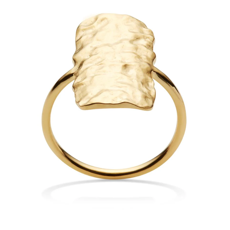 Cuesta ring  - forgyldt