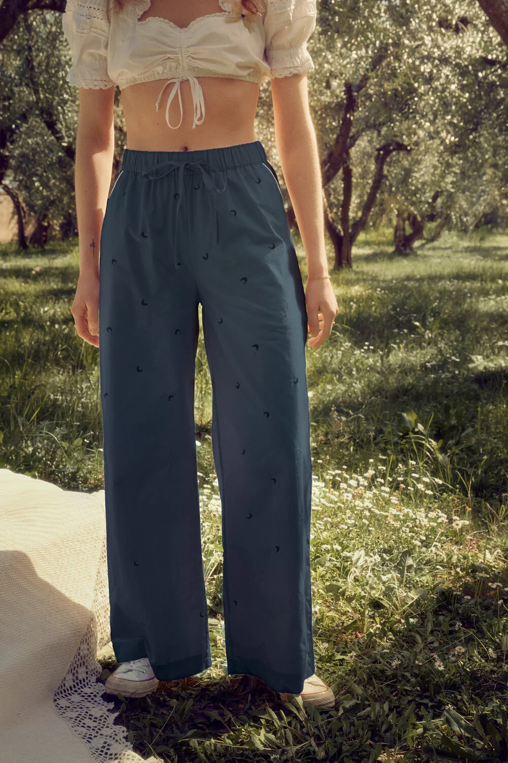 Heather bukser - Navy - Image 2