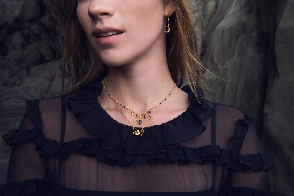 Pheobe øreringe - forgyldt - Image 4
