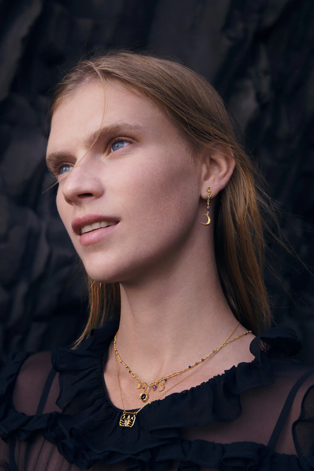 Pheobe øreringe - forgyldt - Image 5