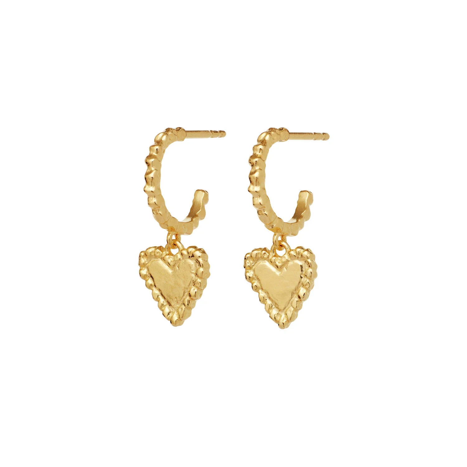 Rosalinde hoops - forgyldt