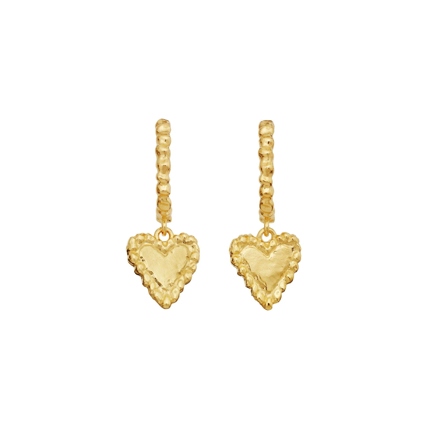 Rosalinde hoops - forgyldt - Image 3