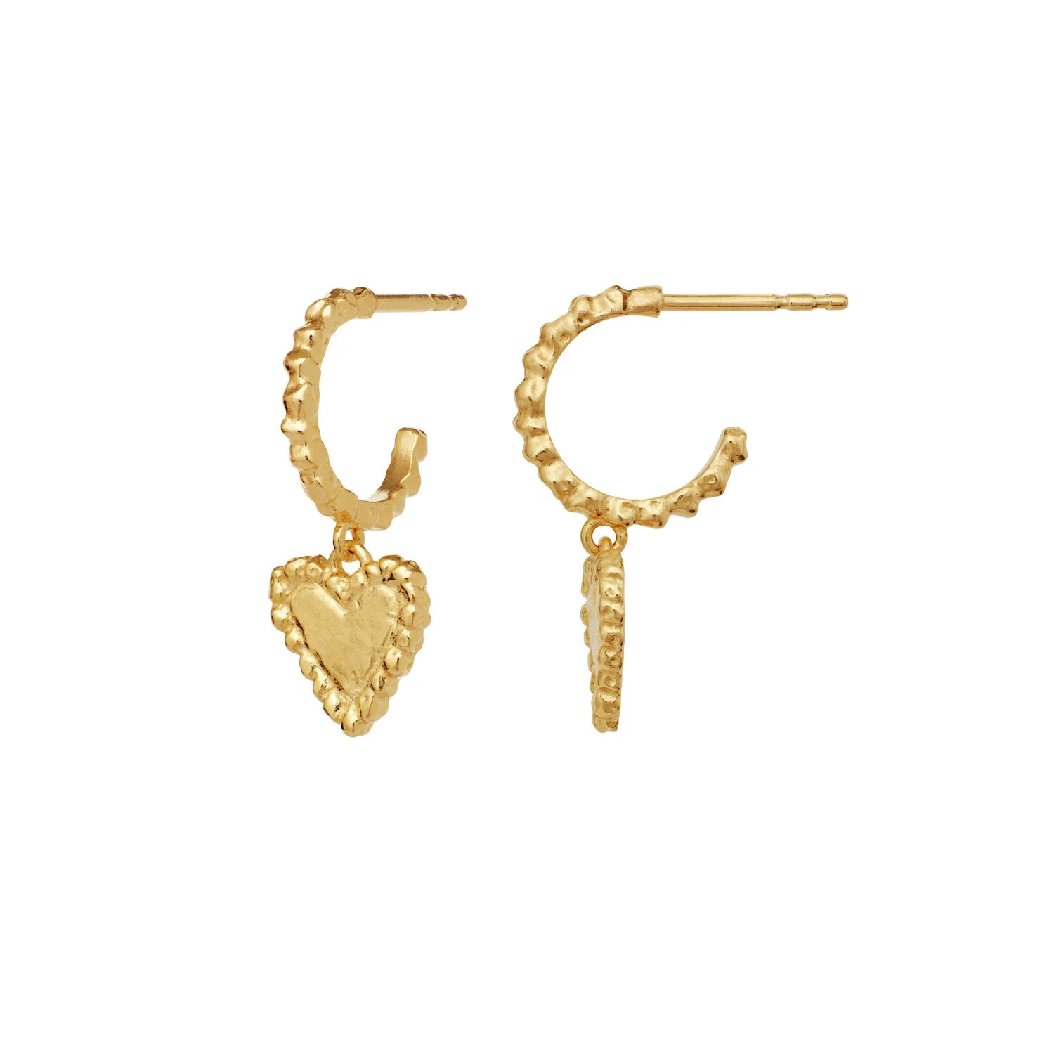 Rosalinde hoops - forgyldt - Image 5