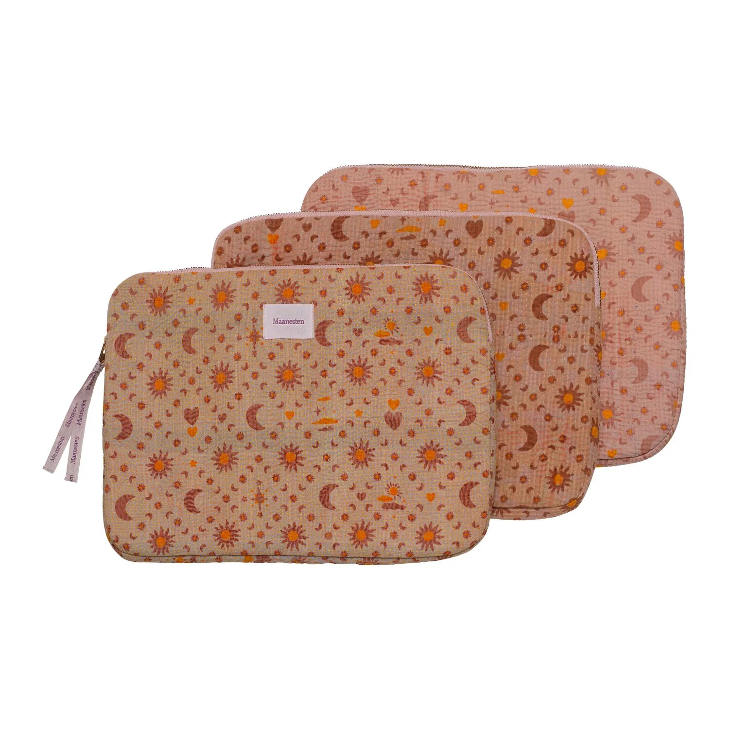 Rose Moon & Sun computer sleeve 13" - rosa - Image 4