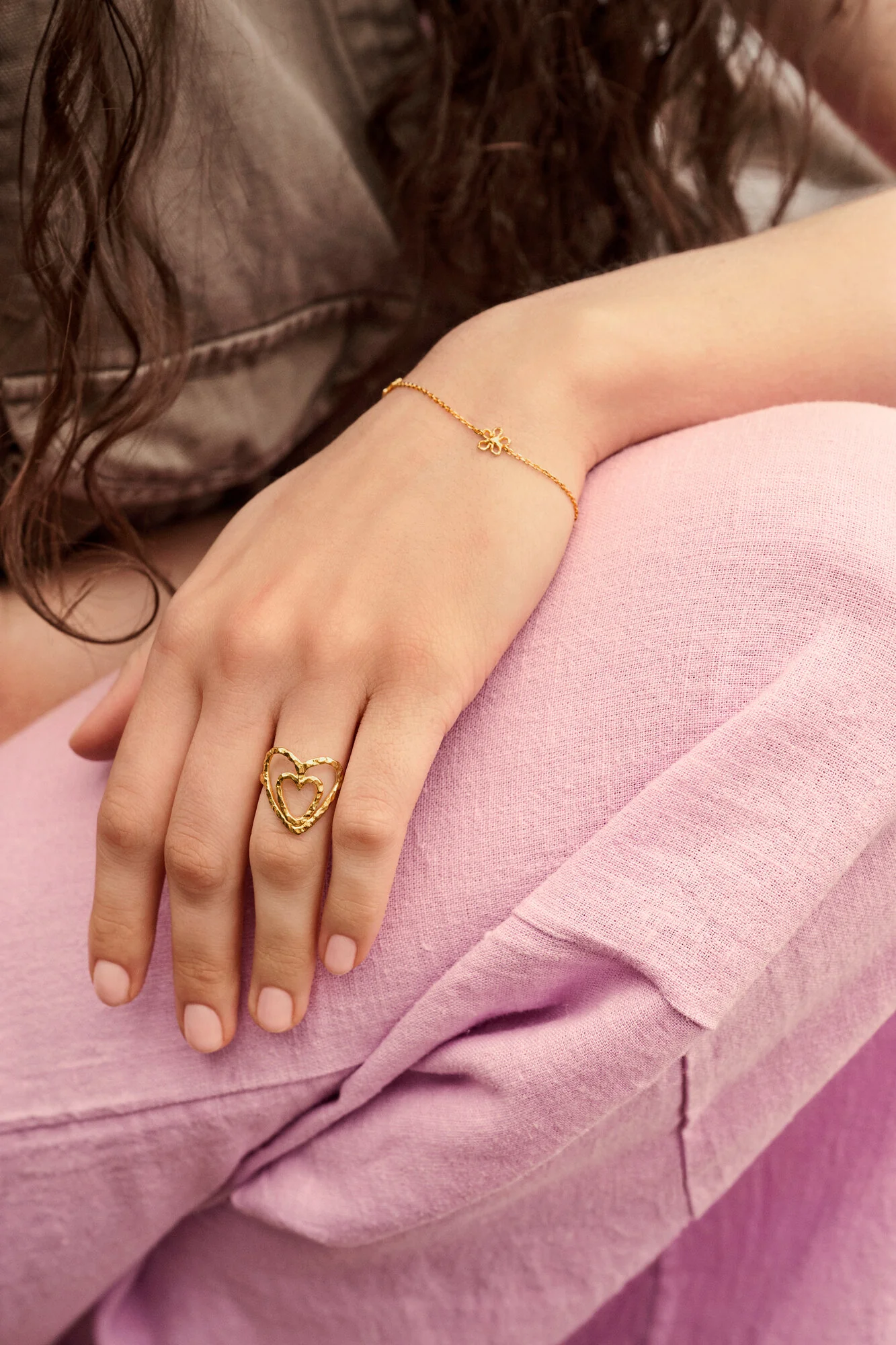 Salwa armbånd - forgyldt - Image 2