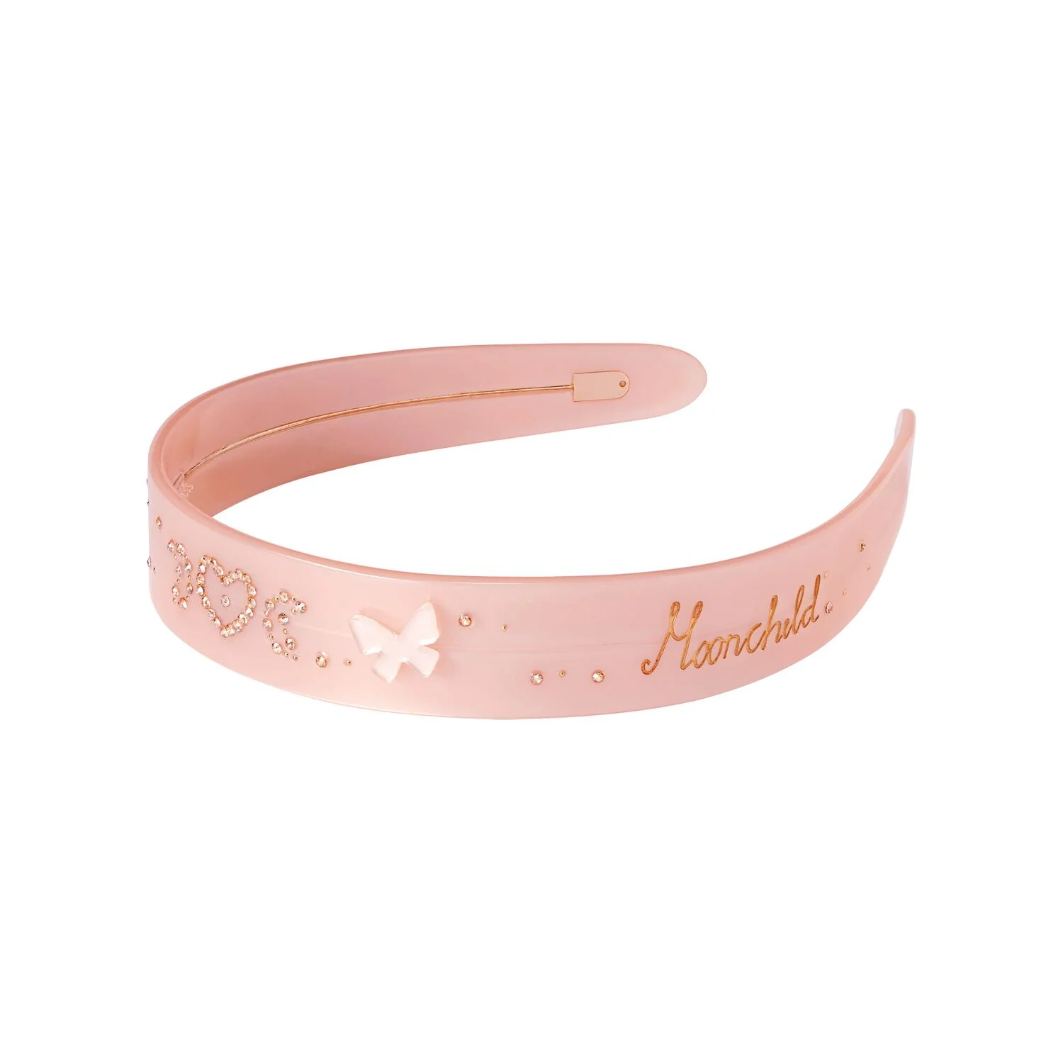 Shirly hårbøjle - Blush - Image 3
