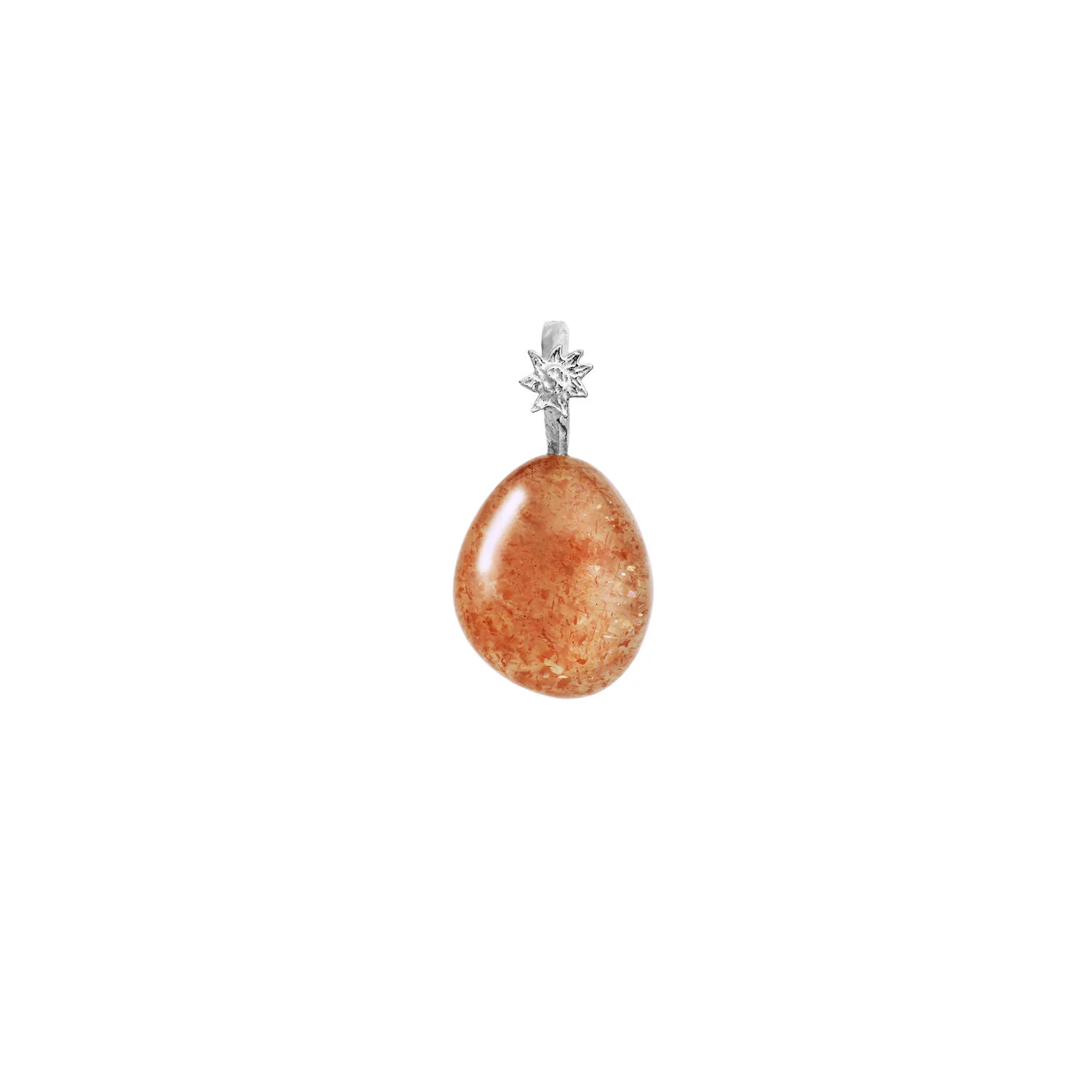 Sunstone Fire vedhæng - sølv
