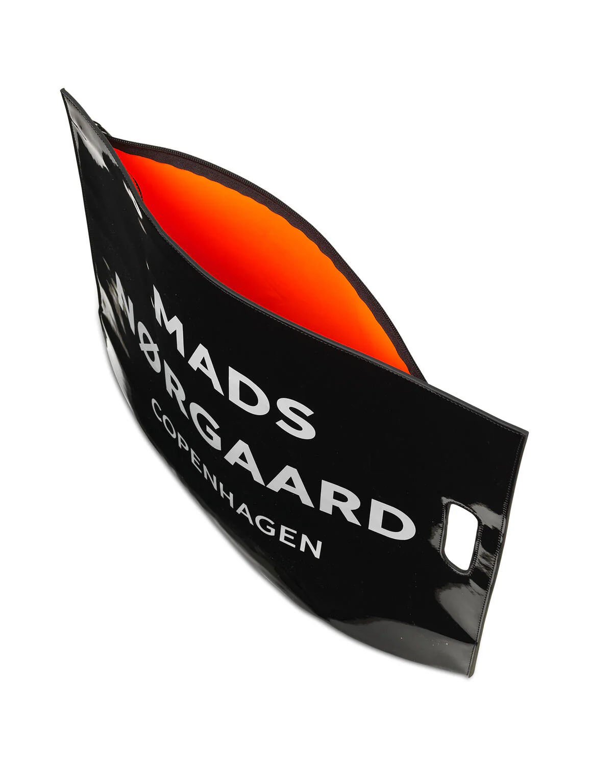 Press Lacquer Foldy Clutch - sort - Image 2