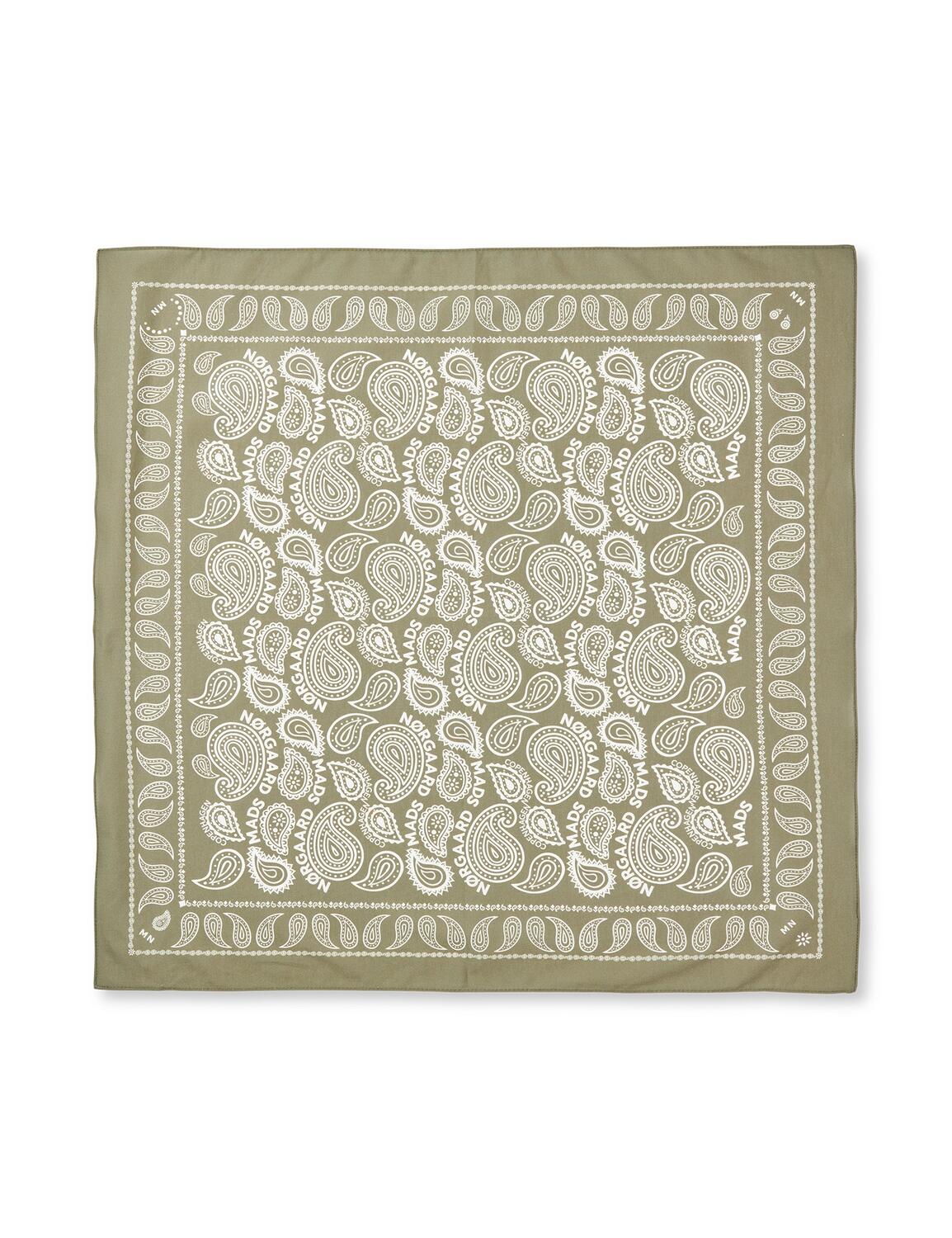 Soft Cotton Paisley Solid bandana - Overland Trek - Image 2