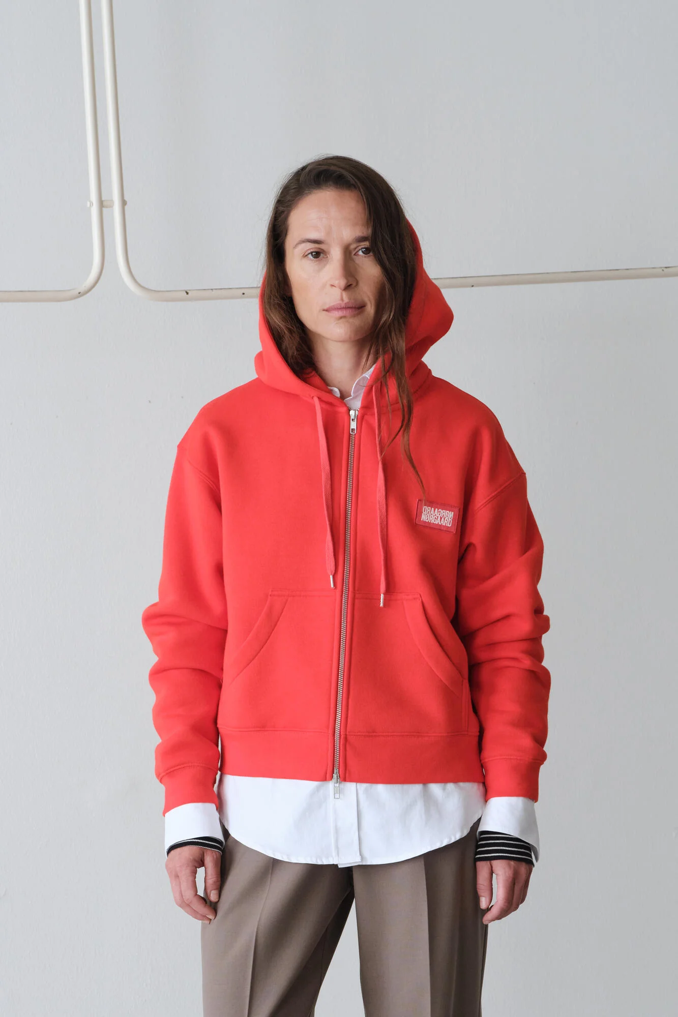 Standard Bobo hoodie - Fiery Red