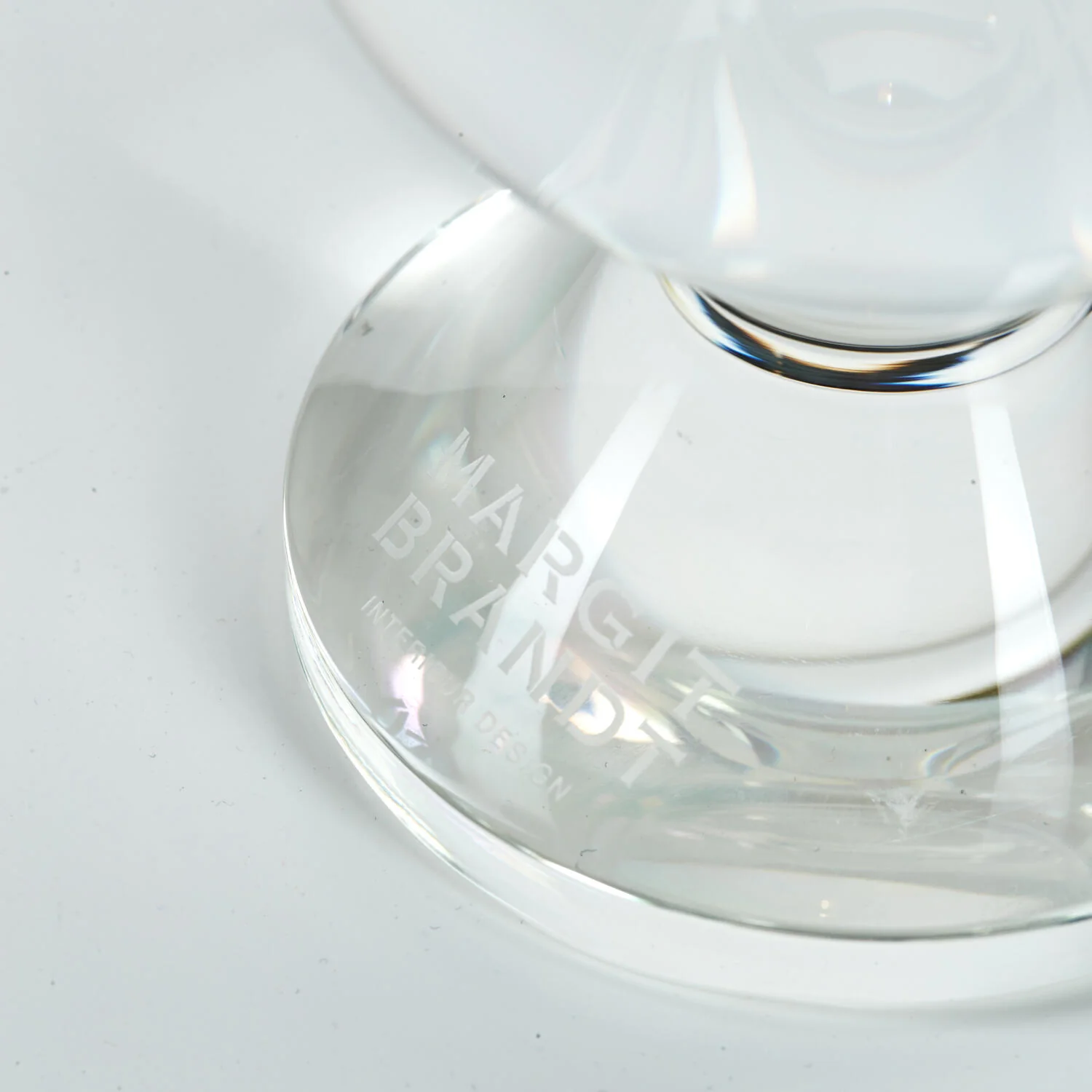 Sirene lysestage, klar - H: 30,5 cm. - Image 3