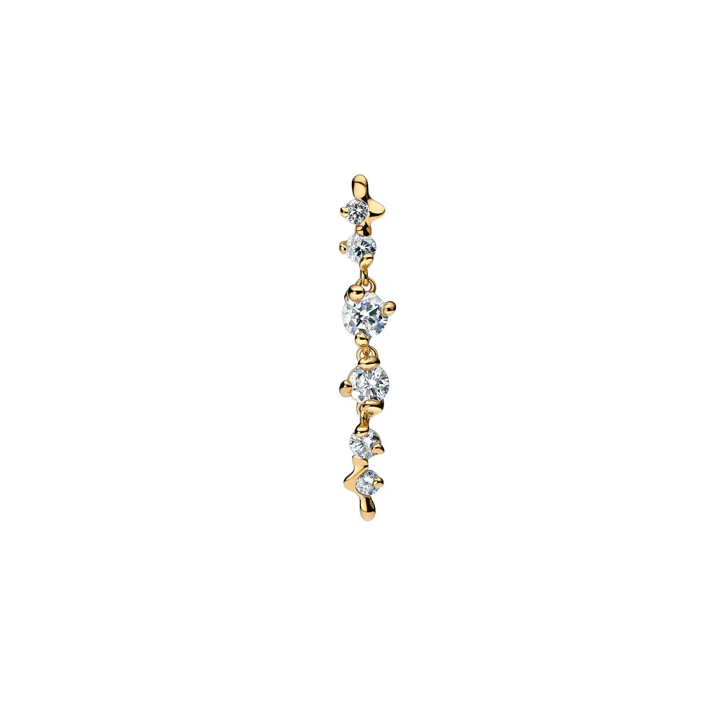 Arctic hængeørering, Medium - Forgyldt - Image 4