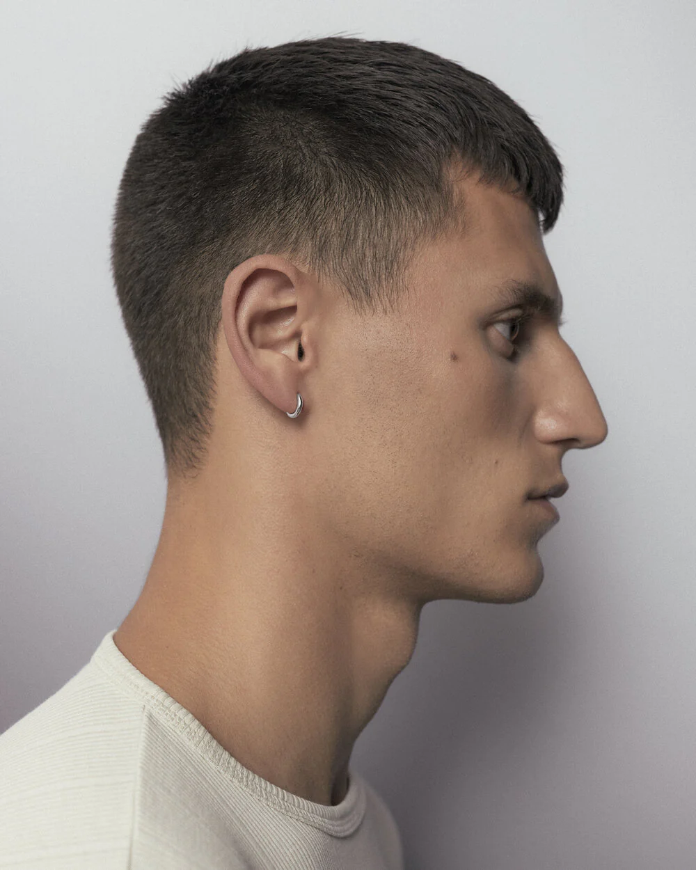Marco huggie ørering, sølv - 6 mm. - Image 2