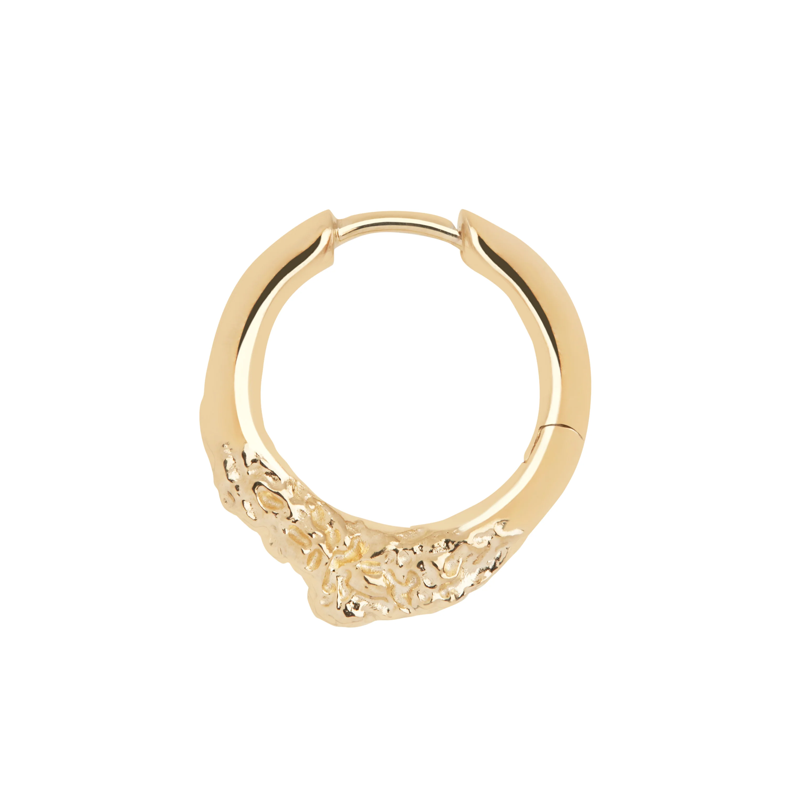 Miro ørering, forgyldt - 12 mm. - Image 2