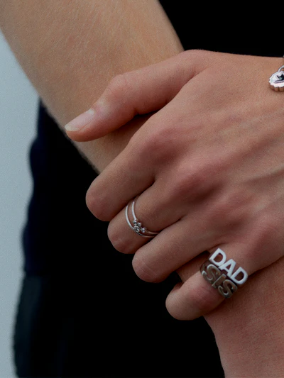 Sis ring - Sølv - Image 3