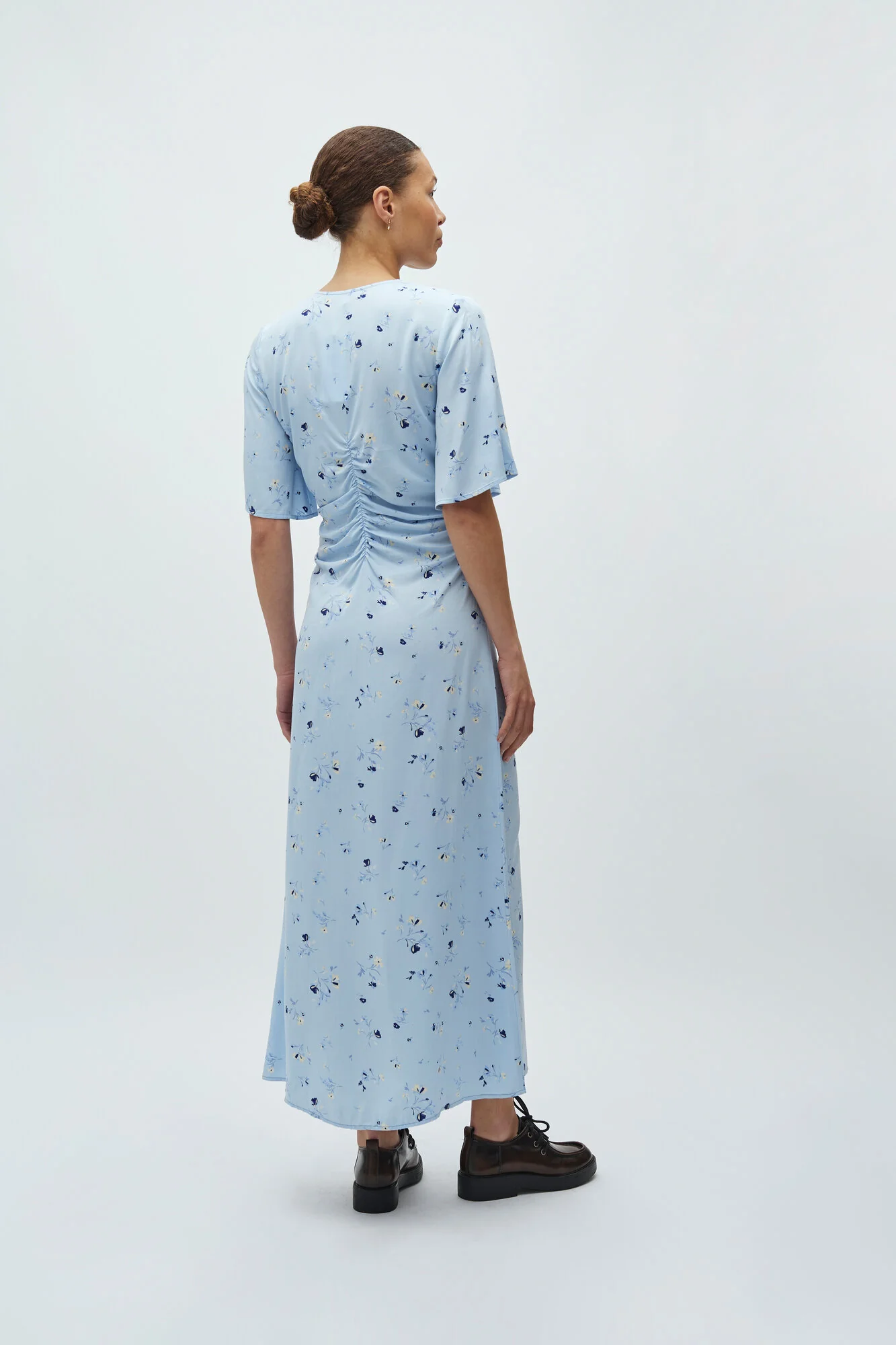Ineya kjole - U97 Lupir Print Blue - Image 3