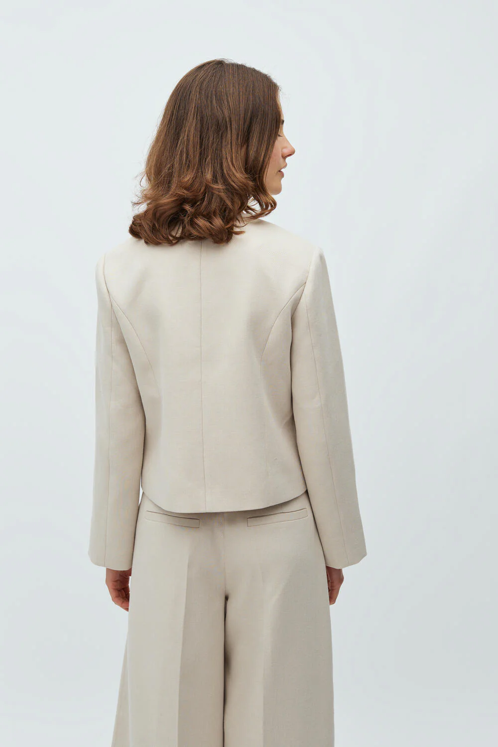 Torina blazer - U71 Spring Brown Melange - Image 4