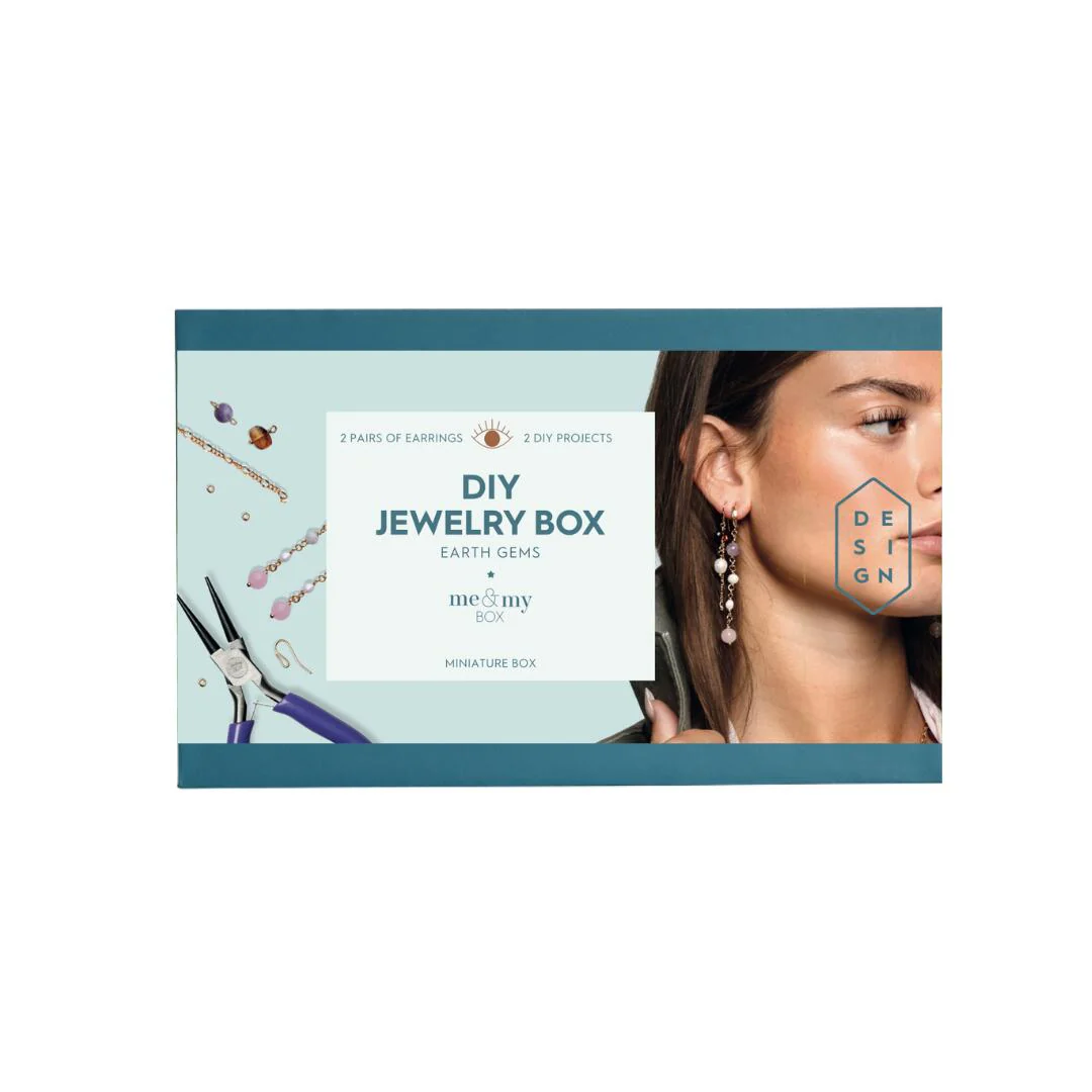 Earth Gems DIY smykkebox - forgyldt