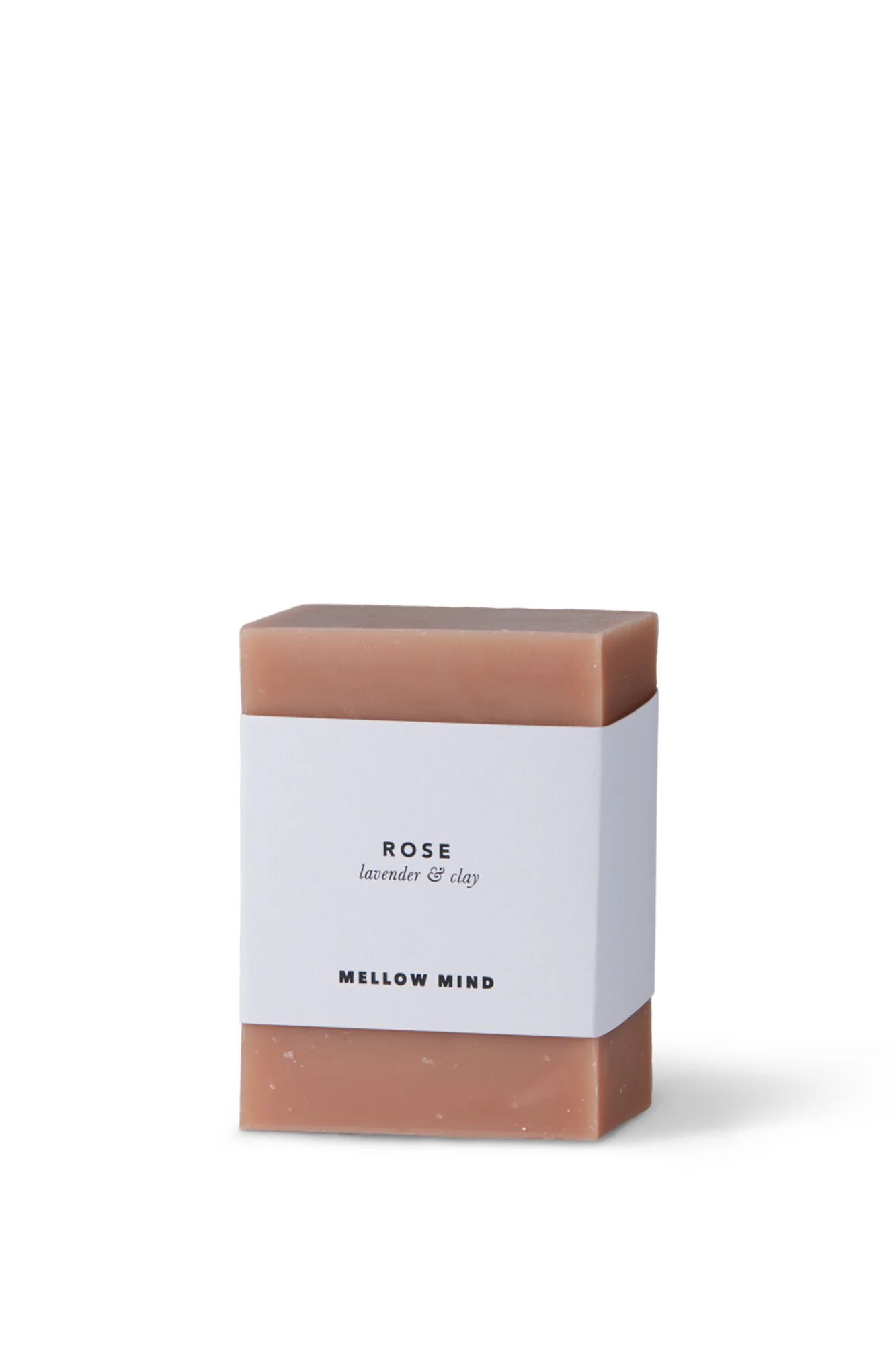 Beige lersæbebar, Lavender - 130 g.