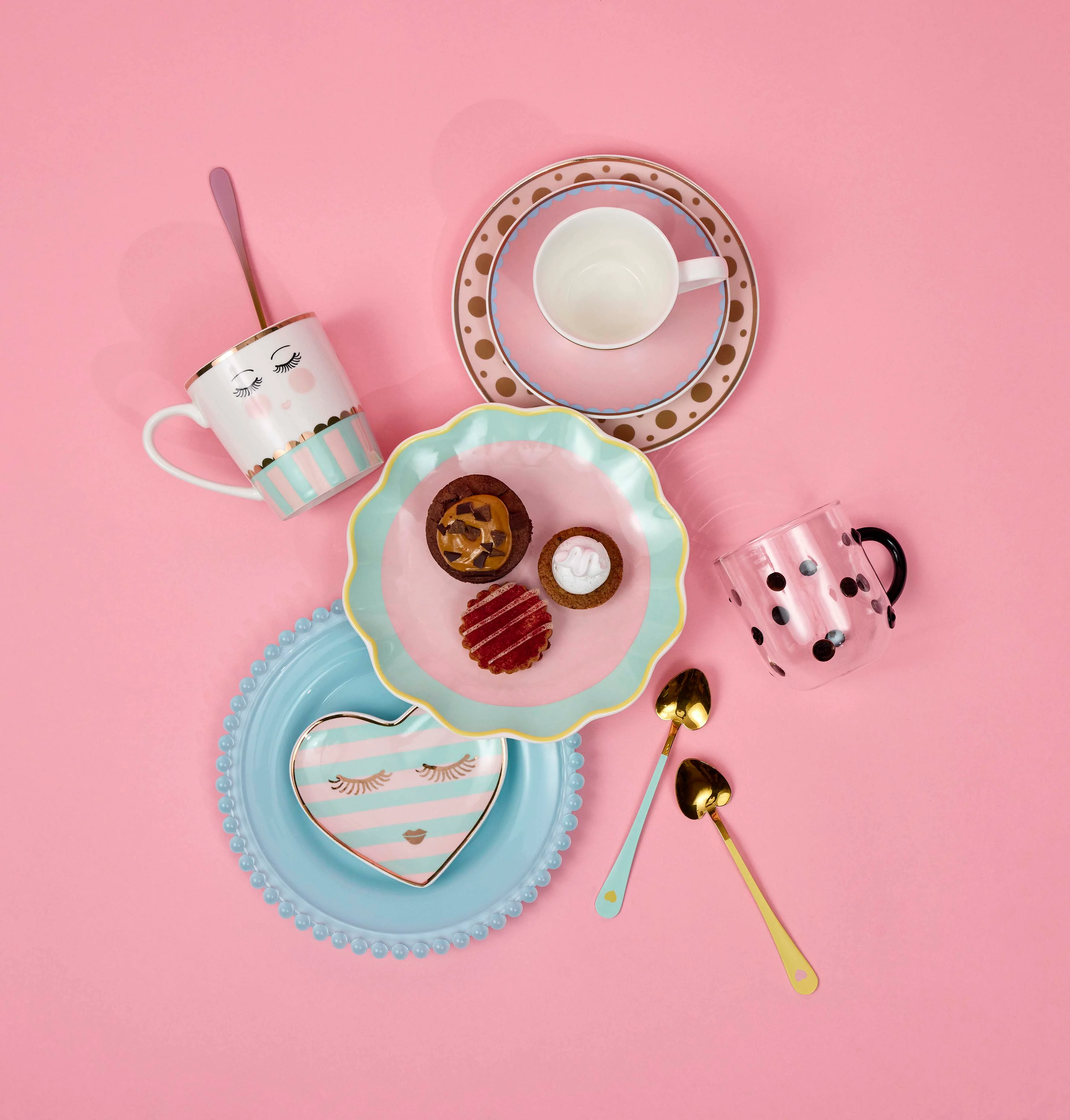 Heart teaspoon set - 4 stk. - Image 4