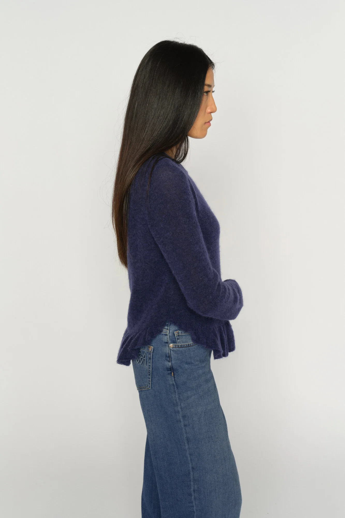 Ape Alice cardigan – Crown Blue - Image 3