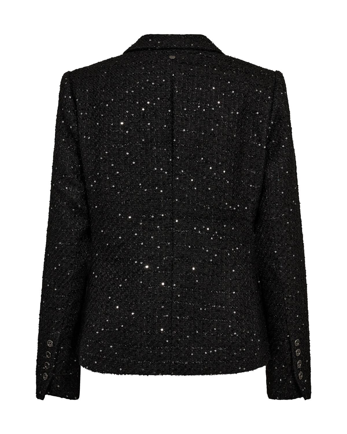 Belize Bouce blazer - sort/glitter - Image 4