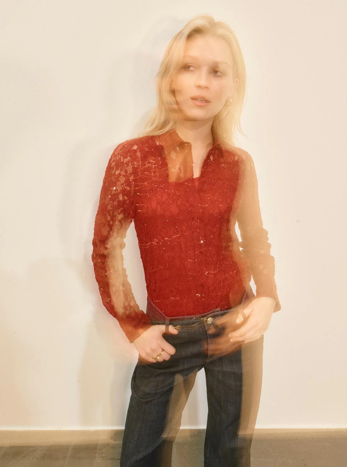 Dara Nippon jeans - mørkeblå - Image 5