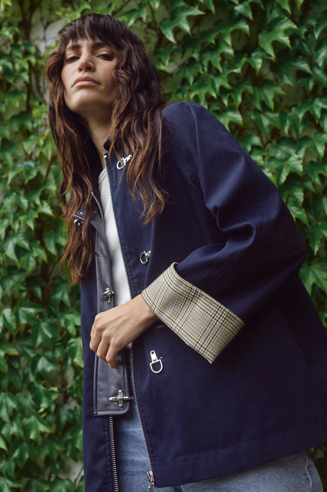 Fallon Mercer jakke – Salute Navy - Image 7