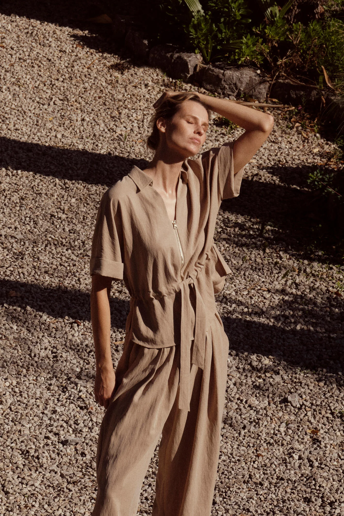 Indie Gunilla bluse - Sesame - Image 4