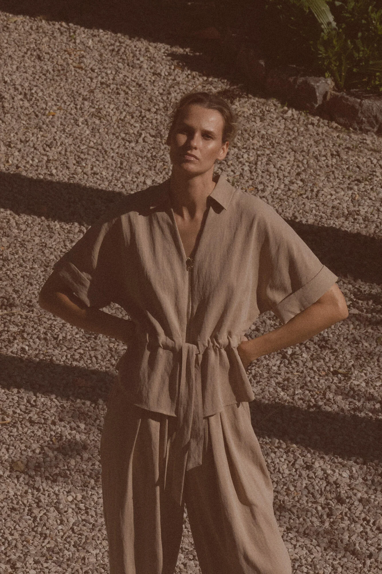 Indie Gunilla bluse - Sesame - Image 5