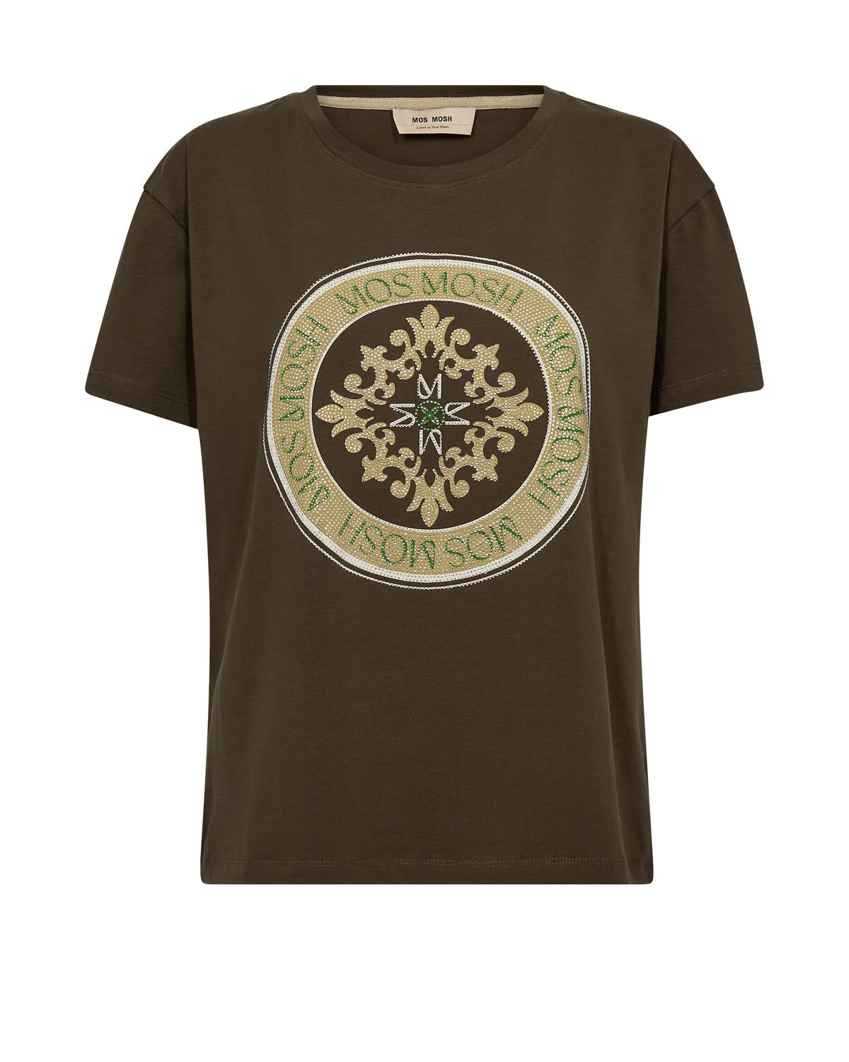 Judd kortærmet t-shirt – Olive Night - Image 2