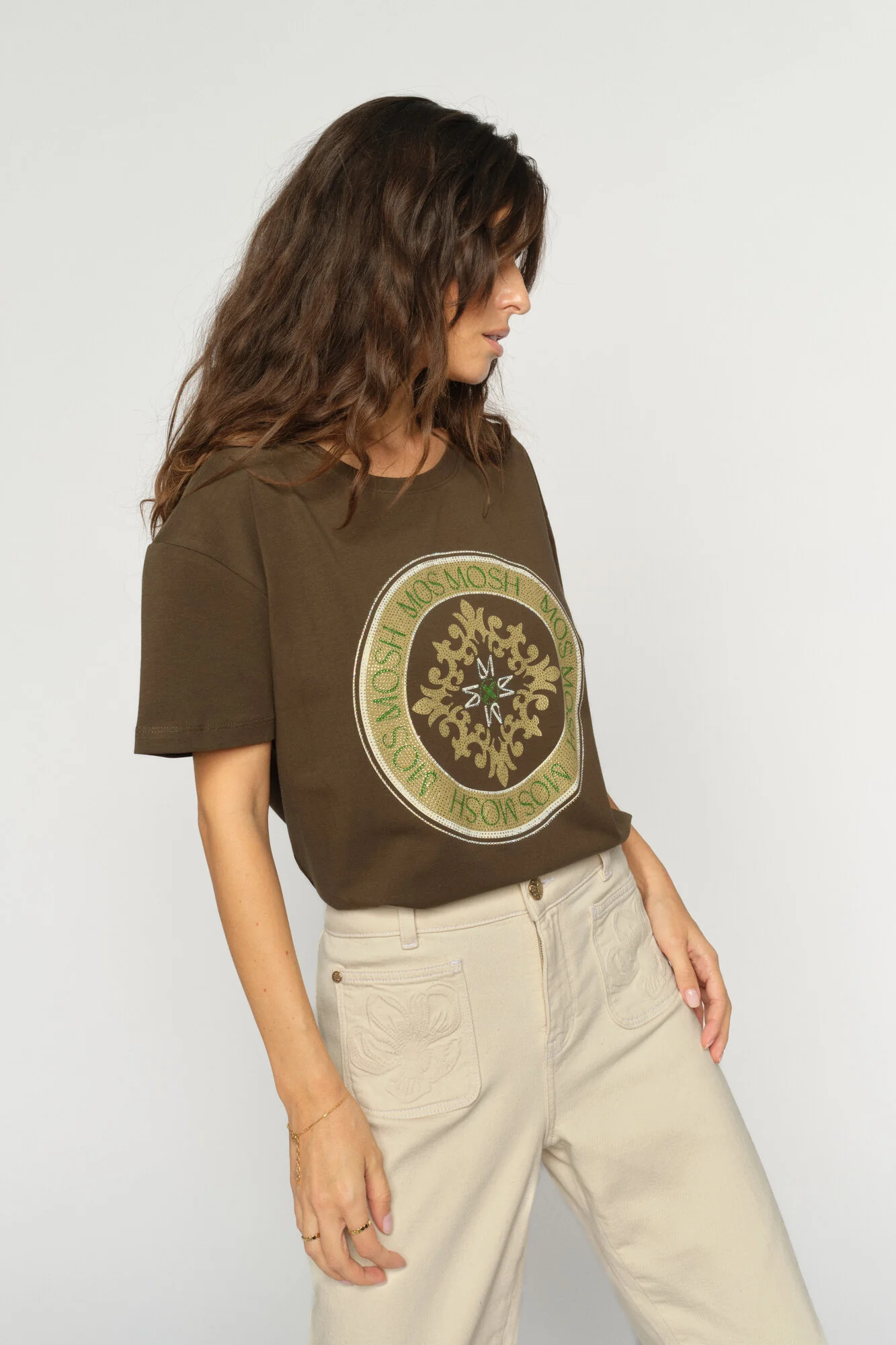 Judd kortærmet t-shirt – Olive Night - Image 3