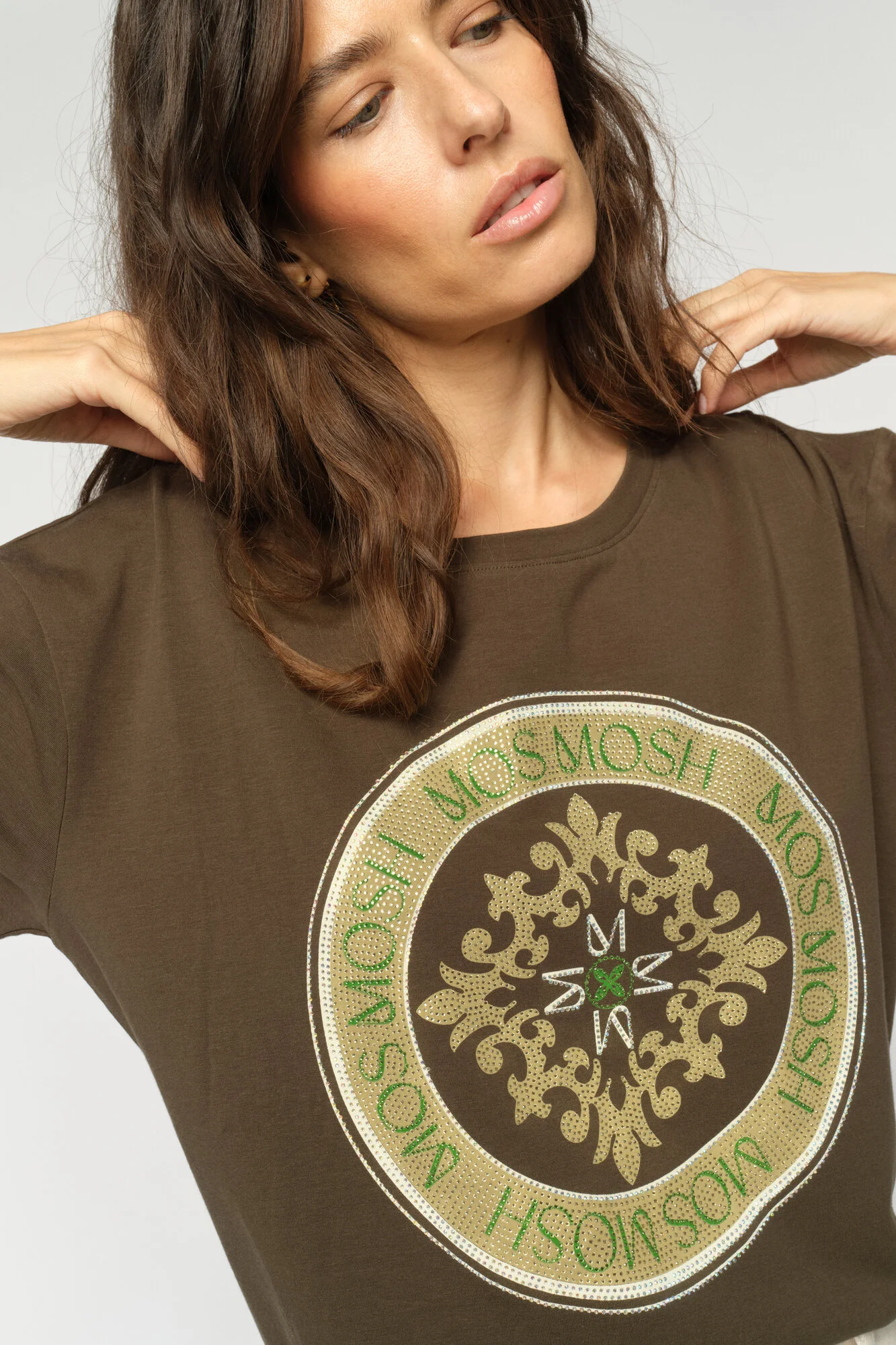 Judd kortærmet t-shirt – Olive Night - Image 4