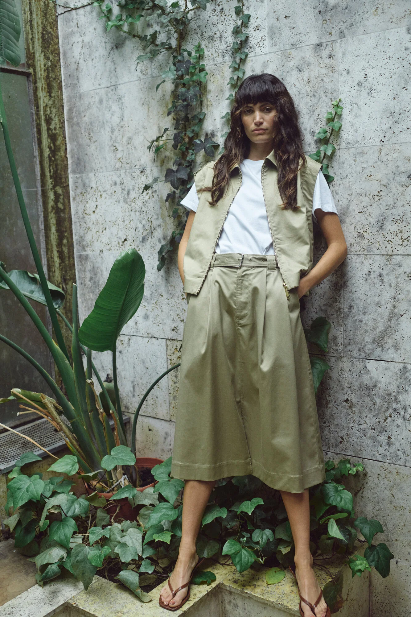 Koda Billie midi nederdel – Twill - Image 8