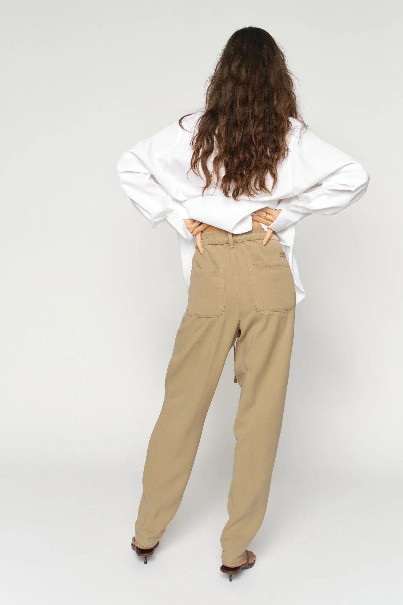 Maison Stalom bukser – Twill - Image 3
