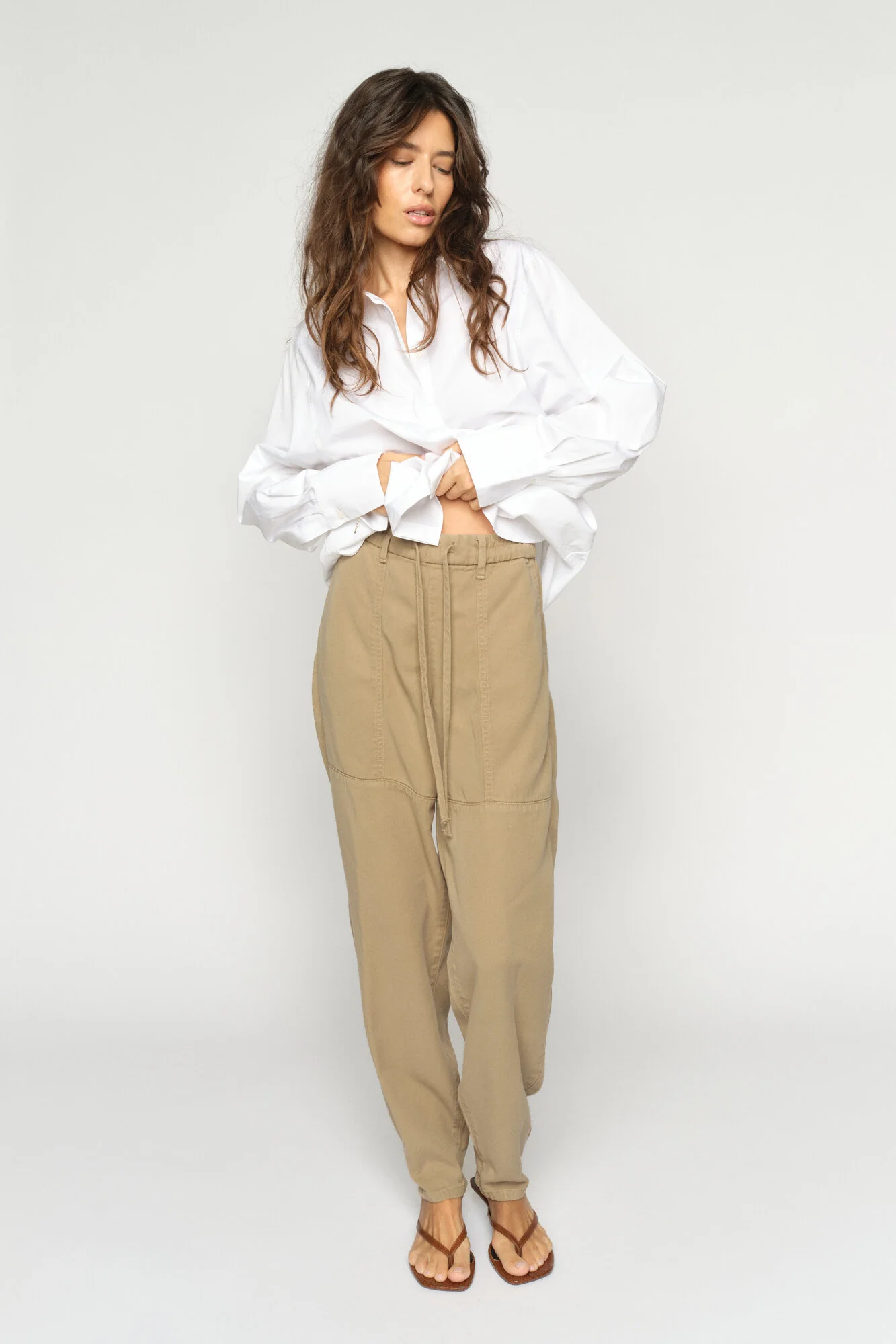 Maison Stalom bukser – Twill - Image 5