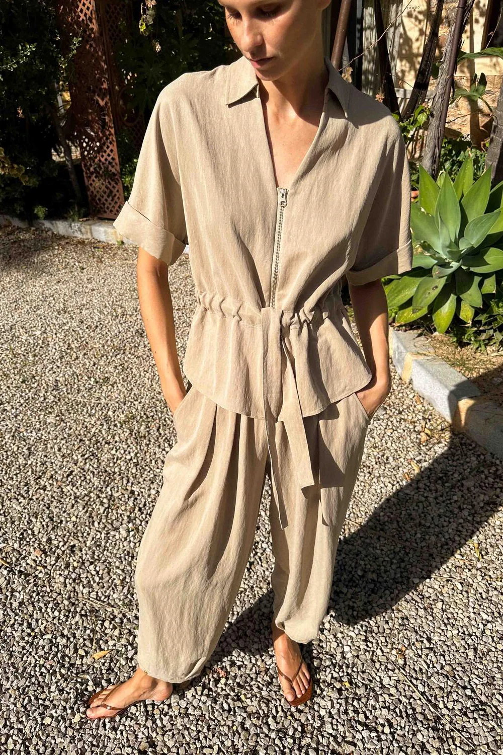 Indie Gunilla bluse - Sesame - Image 6