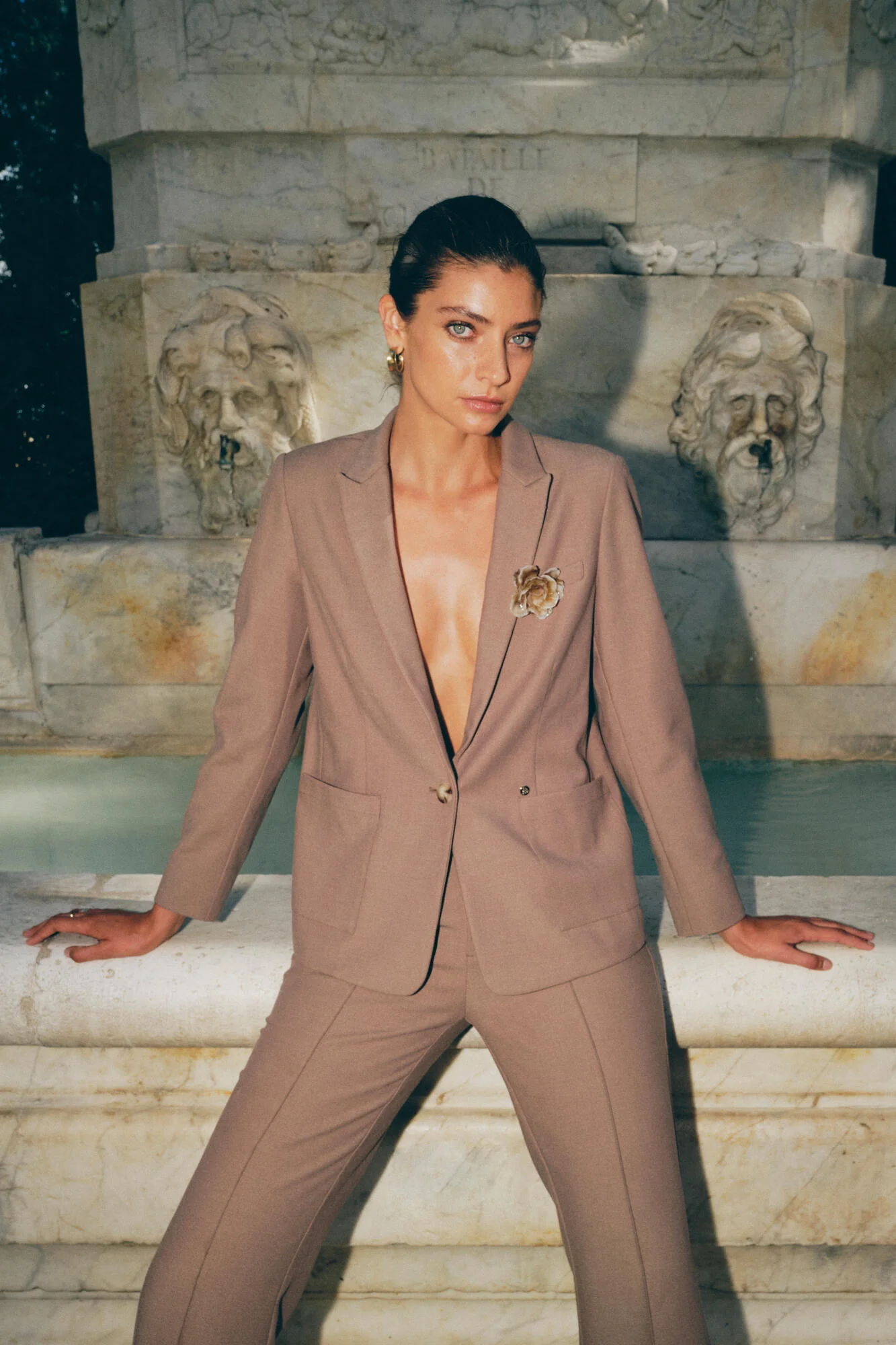Phebs Polly blazer – Coffee Quartz - Image 4